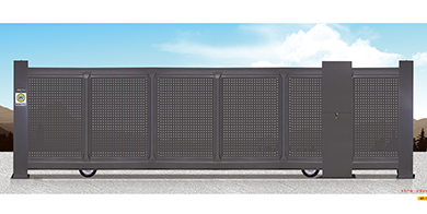 無軌鋅鋼平移門4